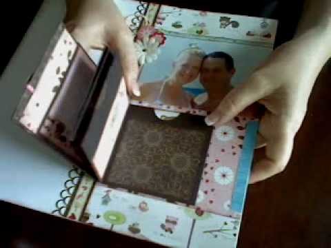 Total Papercrafts technique video - simple folded mini album