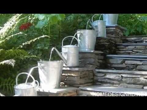 10 Waterfall Fountain Ideas to Adorn Your Garden