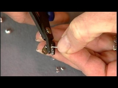 1801-3 Katie Hacker uses a crimping technique to attach a clasp on Beads, Baubles & Jewels