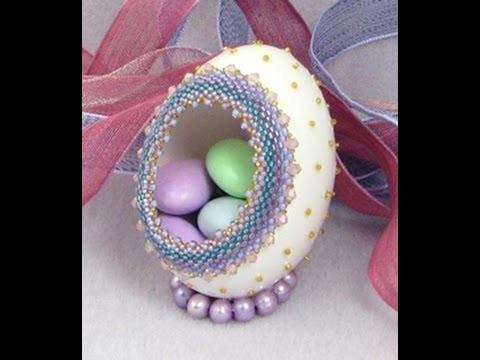 Beaded Easter Egg from Beads East