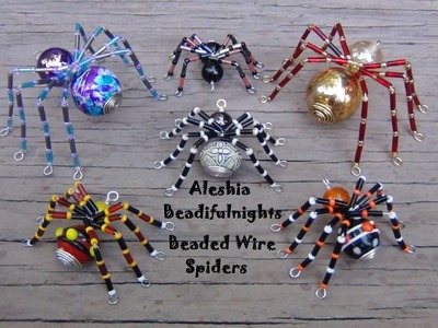 Beaded Wire Spider Tutorial