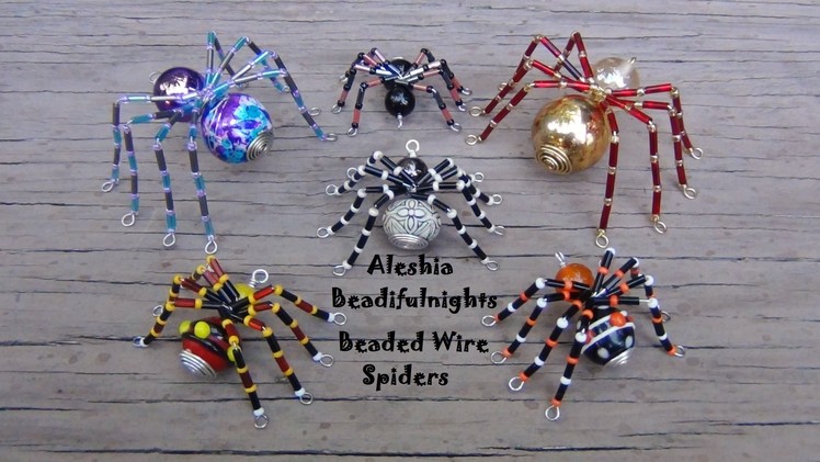 Beaded Wire Spider Tutorial