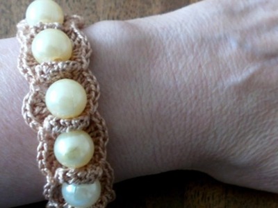 Crochet a Pretty Beaded Bracelet - DIY Style - Guidecentral