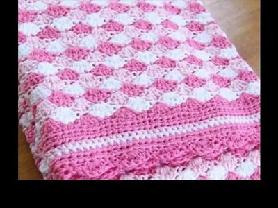 Crochet baby blanket bernat