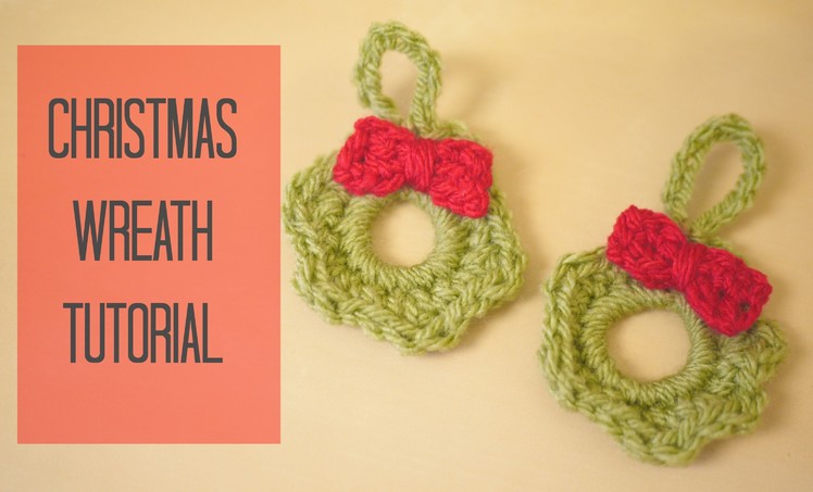 CROCHET: Christmas wreath tutorial | Bella Coco