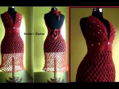 Crochet  Dress by Destinn's Fashion.