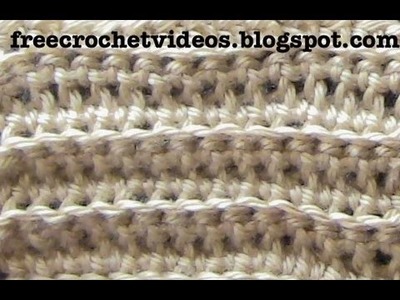 Crochet Rib Stitch