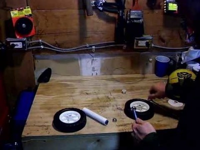 DIY 2-Wheeled Ab Rollers