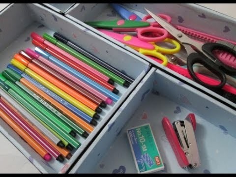 DIY : #26 Drawer Stationery Organizer ♥
