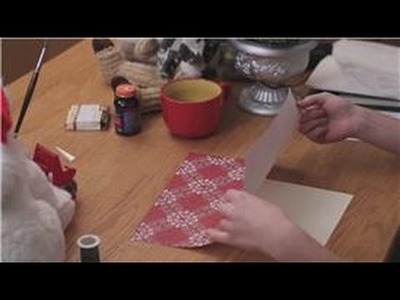 DIY Christmas Cards : How to Make a Xmas Santa Card