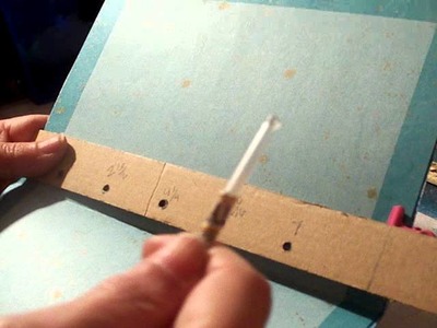 DIY notebooks --one signature with simple saddle stitching