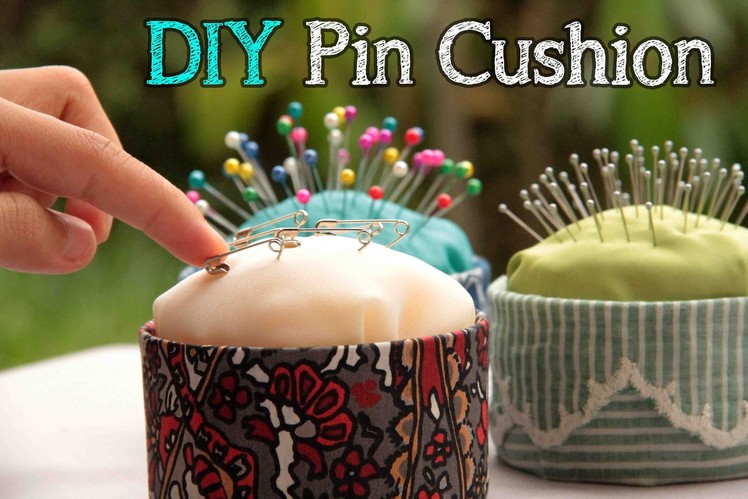 DIY Pin Cushion (Easy and No sew!)
