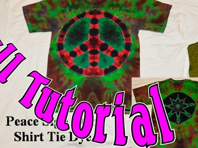 DIY: Tie Dye two designs on the same shirt [Tutorial]