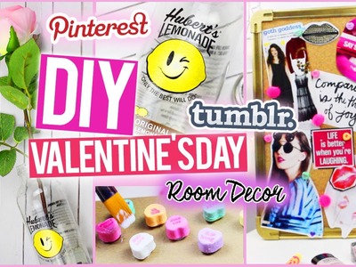 DIY Valentines Day Room Decorations ♥ Tumblr & Pinterest Inspired!