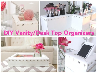 DIY Vanity.Desk Top Organizers