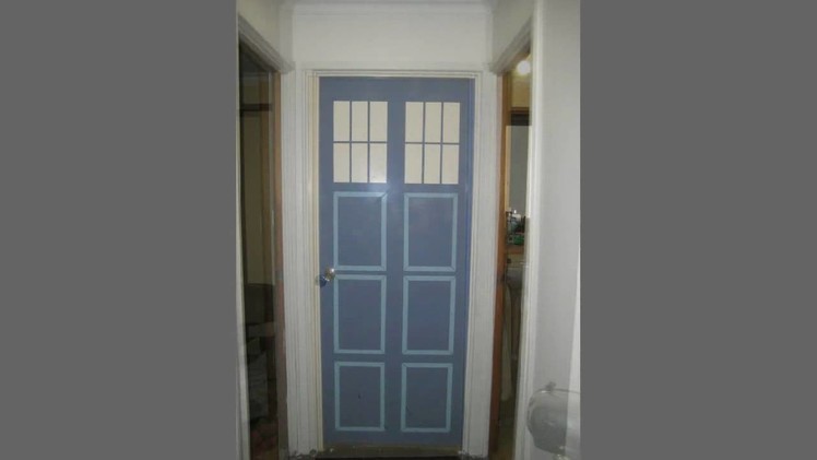 Doctor Who Tardis Door DIY Guide Coming Soon