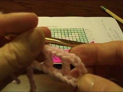 Filet Crochet Tutorial Part 1 of 6
