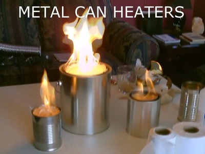 Homemade "Metal Can" Air Heater! - Survival.SHTF Air Heater! - DIY (uses no electricity!)