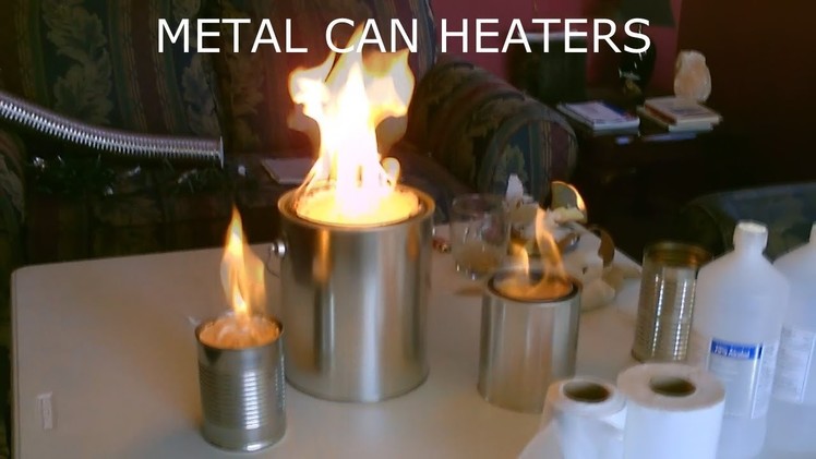 Homemade "Metal Can" Air Heater! - Survival.SHTF Air Heater! - DIY (uses no electricity!)