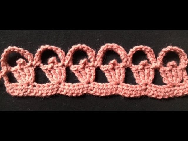 How to Crochet the Edge. Border Stitch P #10 by ThePatterfamily