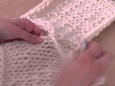 How to join your knitted work | We Are Knitters