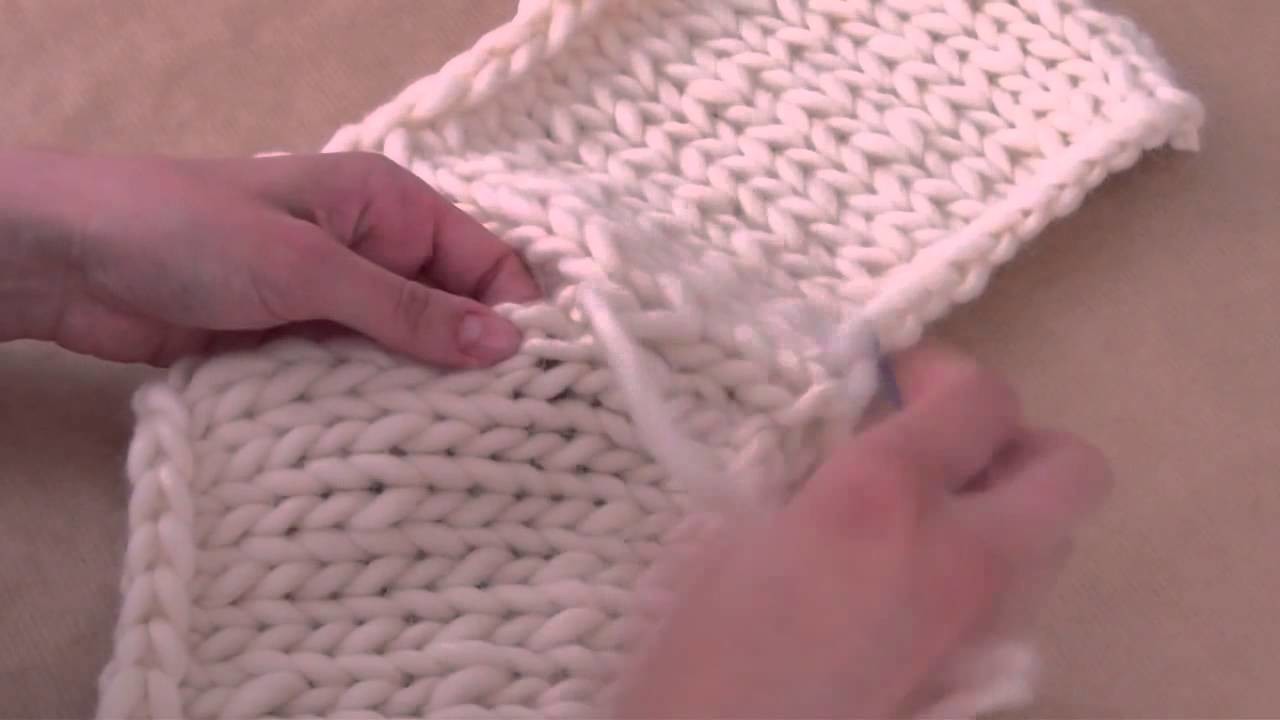 How to join your knitted work | We Are Knitters