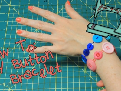 How To Make a Button Bracelet | Easy Kids DIY