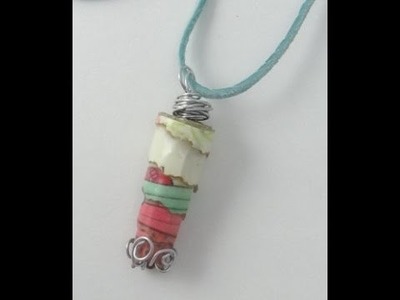 How to Make a Decorative Paper Bead from Cardboard Packaging