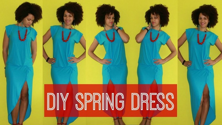 How To Make a DIY Spring Dress