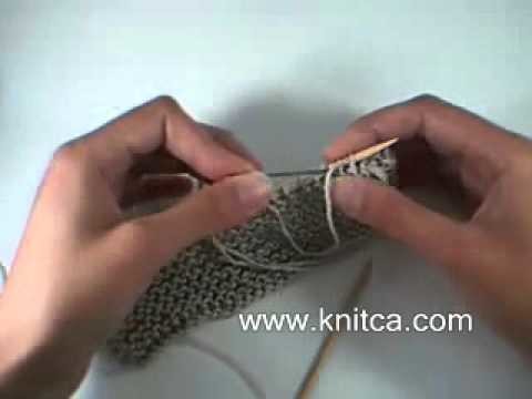 How to make an elastic edge using sewn bind off
