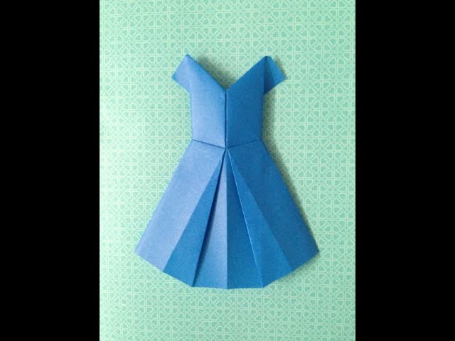 How to make an Origami Occasion dress!!