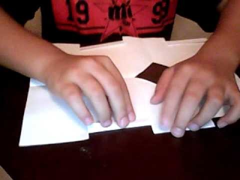 How to make an origami paper wallet easy way