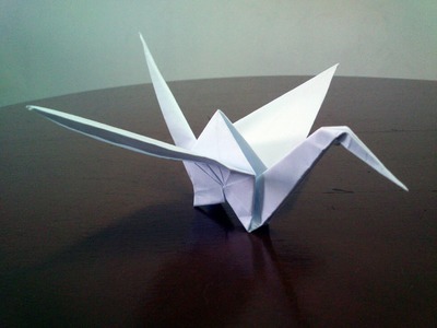 How to make classic origami crane!