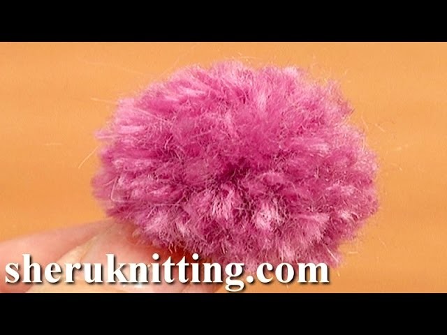 How to Make Mini Pompoms Tutorial 12 Method 4 of 8 Using Pompom Makers