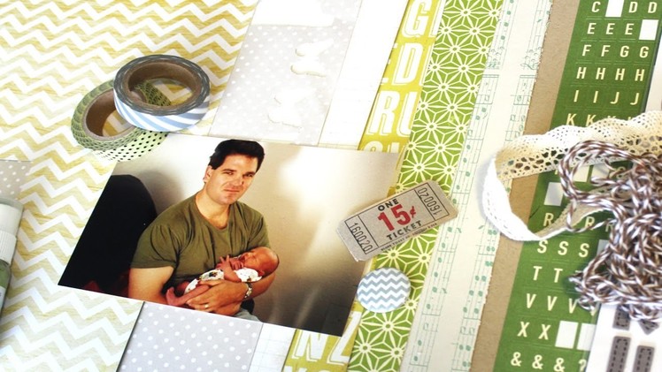 How To :: Planning a Scrapbook Page