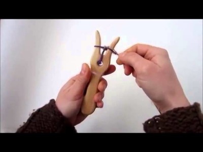 How To Use A Lucet. Knitting Fork