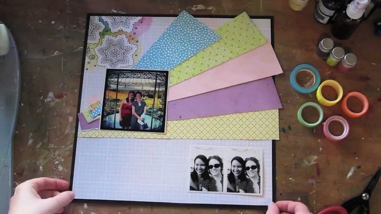 Incorporating Shaker Boxes into Scrapbooking