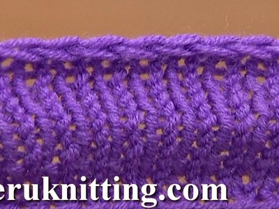 Knit Decrease Bind-off Cast-off By Purling Two Together Tutorial 7 Method 2 of 12 Finishing Off