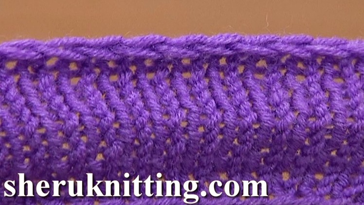Knit Decrease Bind-off Cast-off By Purling Two Together Tutorial 7 Method 2 of 12 Finishing Off