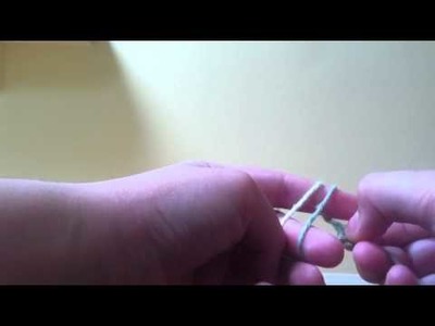 Knitting: How to make a Slip Knot