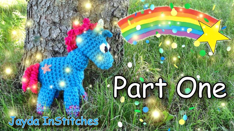 Magical Baby Unicorn! & Multi-Strand Crochet Tutorial - Project Intro