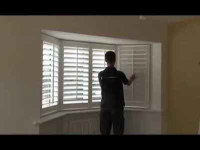Measuring a upvc bay window for DIY shutters