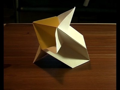 Origami fleur flower paper.mpg