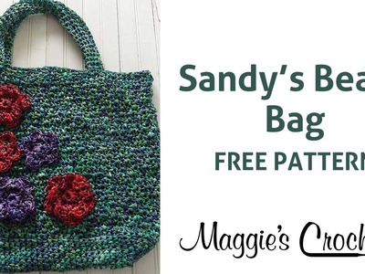 Raffia Beach Bag Free Crochet Pattern - Right Handed