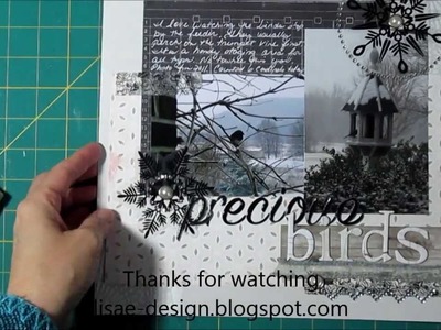 Scrapbooking Process Black and White only