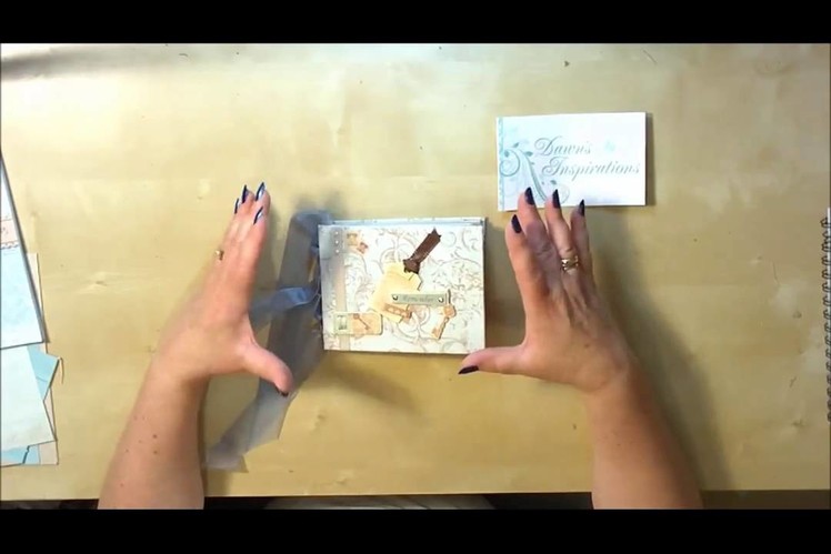 Simple Envelope Mini Scrapbook Album Online Workshop