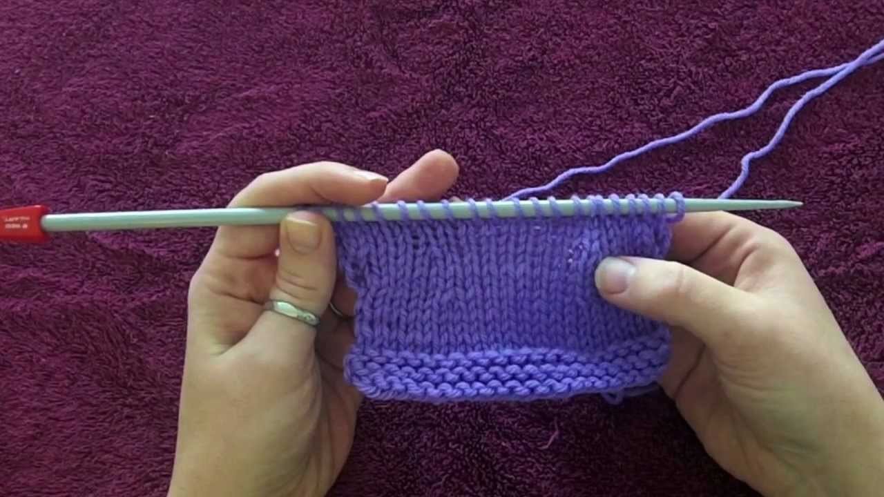 SSK slip slip knit knitting instructions