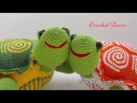Turtle Crochet Toy Pattern - Amigurumi