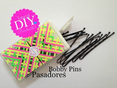 Tutorial DIY Porta Pasadores - Bobby Pins Box Tutorial