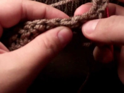 Tutorial-How to crochet a Knotted Headband.